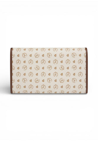 POLLINI Portafogli Donna Bianco Marrone TE9000PP02Q1110C-PE26