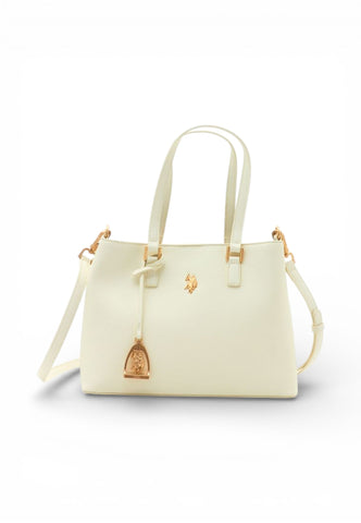 U.S. POLO ASSN. Borsa A Mano Donna Bianco BEUJE8662WVP802-PE26