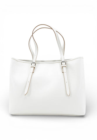 U.S. POLO ASSN. Borsa Shopper Donna Bianco BIU4B8935WVP802-PE26