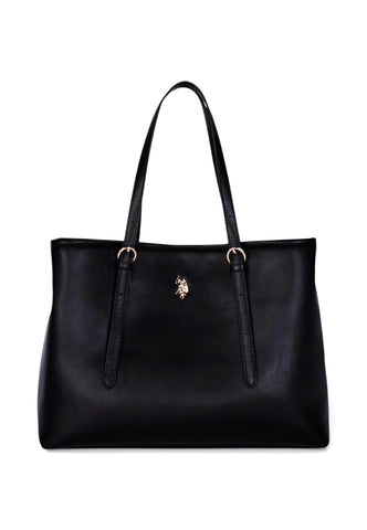 U.S. POLO ASSN. Borsa Shopper Donna Nero BIU4B8935WVP000-PE26