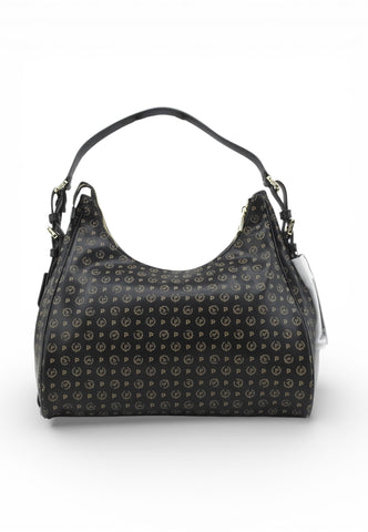 POLLINI Borsa Shopper Donna Nero Beige TE8532PP0LQ2600A-PE26