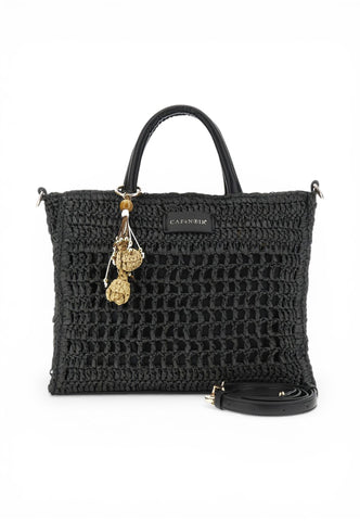 CAFE NOIR Borsa A Mano Donna Nero C3VD1003-PE26-N078