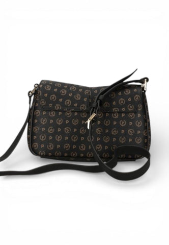 POLLINI Borsa Tracolla Donna Nero Beige TE8550PP0OQ1100A-PE26