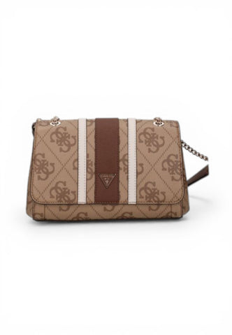 GUESS Borsa A Spalla Donna Beige Marrone HWSS9672210-PE26-LGW