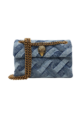 KURT GEIGER Borsa A Spalla Donna Blu Denim 8885588669-PE26