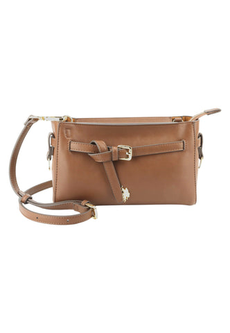 U.S. POLO ASSN. Borsa Tracolla Donna Marrone BEU2G9070WVP500-PE26