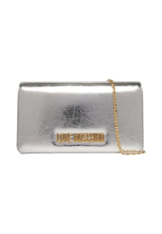 LOVE MOSCHINO Borsa Tracolla Donna Argento JC4345PP0OKQ0902-PE26