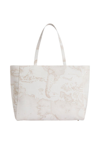 ALVIERO MARTINI Borsa Shopper Donna Bianco Beige LF62MIXG-PE26-0900