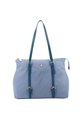 U.S. POLO ASSN. Borsa Shopper Donna Azzurro BEUHU9077WZCSK3-PE26