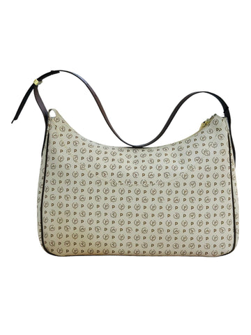 POLLINI Borsa A Spalla Donna Bianco Marrone TE8551PP0OQ1110C-PE26