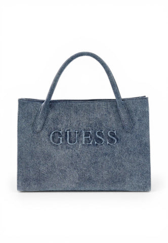 GUESS Borsa A Mano Donna Blu Jeans HWDG9769220-PE26-DE