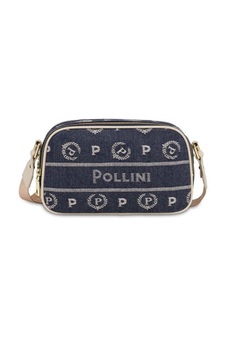 POLLINI Borsa Tracolla Donna Blu Denim Beige TE8467PP0DQ6G75A-PE26