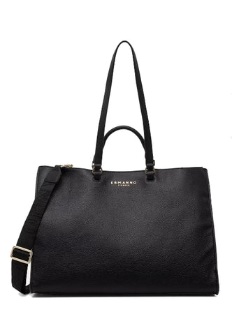 ERMANNO SCERVINO Borsa Shopper Donna Nero 12402123-PE26-293