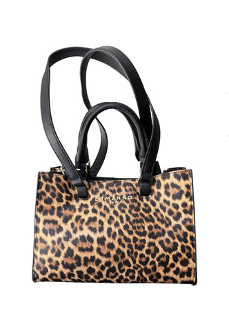 ERMANNO SCERVINO Borsa A Mano Donna Beige Nero Animalier 12402125-PE26-3203