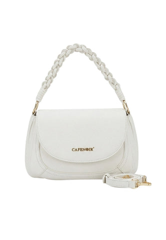 CAFE NOIR Borsa A Mano Donna Bianco C3MF1020-PE26-W001