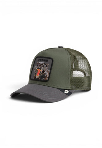 GOORIN Cappello Trucker Strength Uomo Verde Grigio 101-3009-PE26
