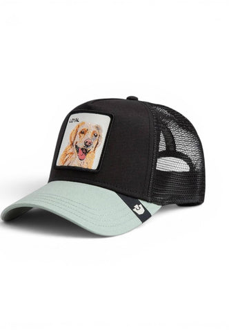 GOORIN Cappello Trucker Loyal Uomo Nero Verde 101-0505-PE26