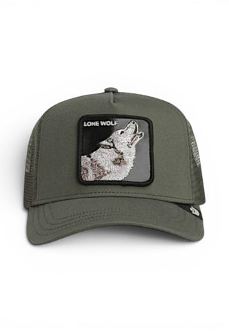 GOORIN Cappello Trucker Lone Wolf Uomo Verde 101-2449-V-PE26