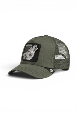 GOORIN Cappello Trucker Lone Wolf Uomo Verde 101-2449-V-PE26