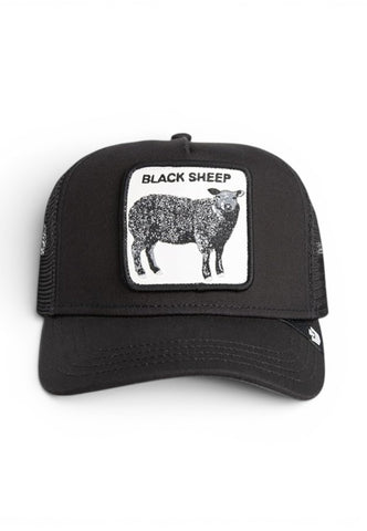GOORIN Cappello Trucker Black Sheep Uomo Nero Bianco 101-2457-PE26