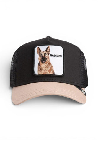GOORIN Cappello Trucker Bad Boy Nero Beige 101-0382-PE26