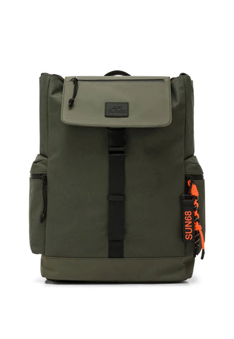 SUN68 Zaino Uomo Verde Y36106-PE26-74