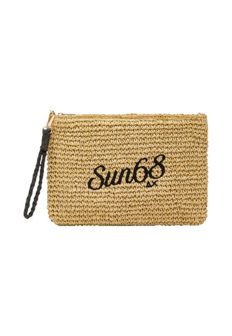 SUN68 Borsa Pochette Donna Beige W36239-PE26-16