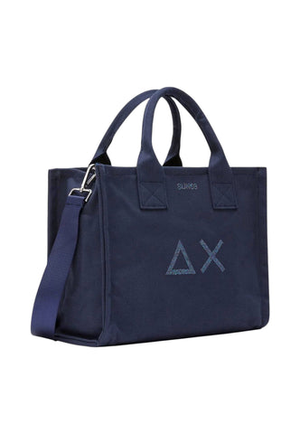 SUN68 Borsa A Mano Donna Blu W36202-PE26-07