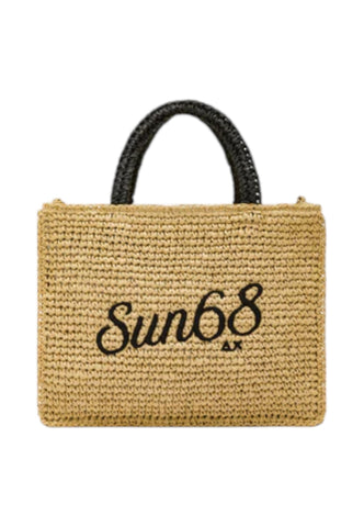 SUN68 Borsa A Mano Donna Beige W36240-PE26-16