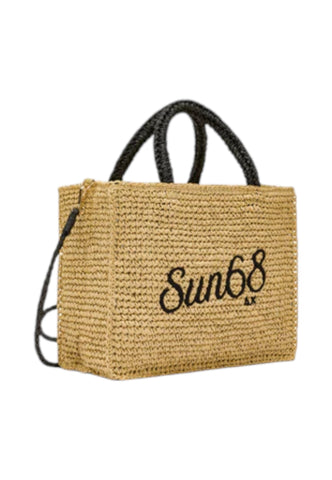 SUN68 Borsa A Mano Donna Beige W36240-PE26-16