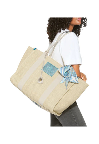 KURT GEIGER Borsa Shopper Donna Beige Bianco 2043449999-PE26