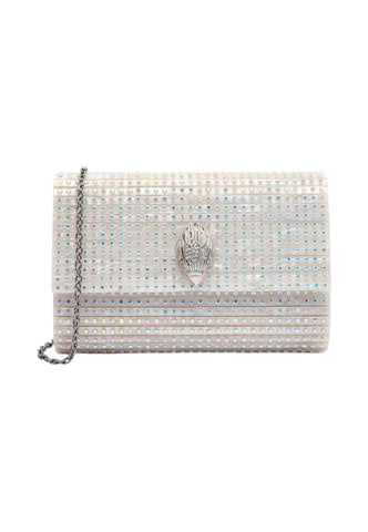 KURT GEIGER Borsa Tracolla Donna Bianco Strass 2746644979-PE26
