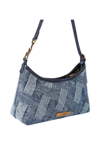 KURT GEIGER Borsa A Spalla Donna Blu Denim 5586688669-PE26