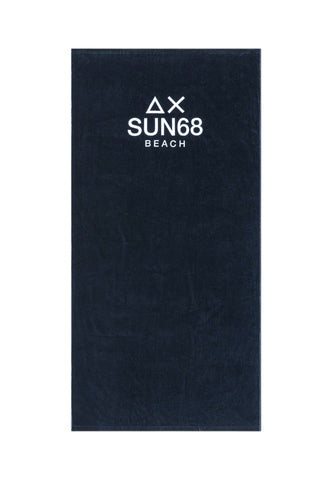 SUN68 Telo Da Bagno Blu X36121-PE26-07