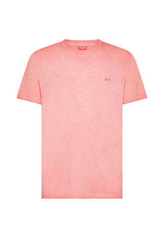 SUN68 T-Shirt Uomo Rosa T36147-PE26-14