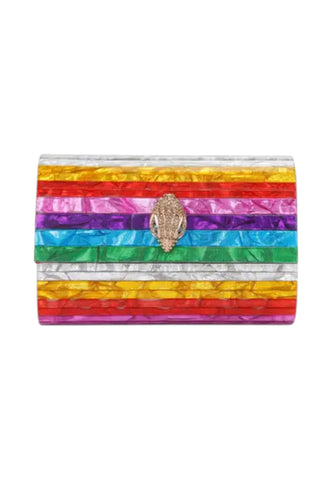 KURT GEIGER Borsa Tracolla Donna Multicolore Glitter 4026499999-PE26