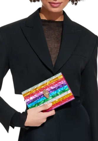 KURT GEIGER Borsa Tracolla Donna Multicolore Glitter 4026499999-PE26