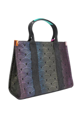 KURT GEIGER Borsa A Mano Donna Nero Multicolore 9544709609-PE26