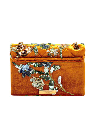 KURT GEIGER Borsa A Spalla Donna Giallo Paillettes 5017994789-AI27
