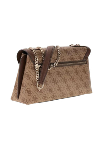 GUESS Borsa A Spalla Donna Beige Marrone HWSG9749210-AI27-LTL