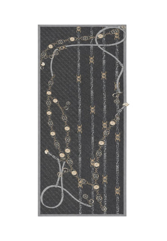 GUESS Foulard Donna Nero Grigio AW5532VIS03-AI27-BLA
