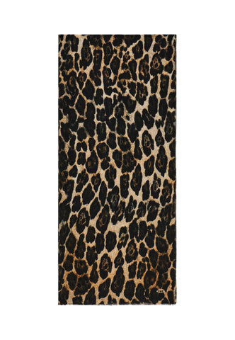 GUESS Foulard Donna Beige Marrone Animalier AW5533POL03-AI27-LEO
