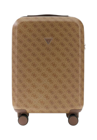GUESS Valigia Trolley Donna Beige Marrone TWHK9211983-AI27-LTL