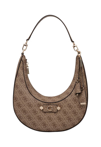 GUESS Borsa A Spalla Donna Beige Marrone HWSG9749010-AI27-LTL