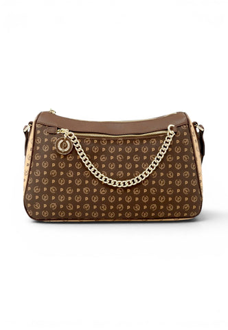 POLLINI Borsa A Spalla Donna Marrone Beige TE8526PP0IQ5330A-AI27