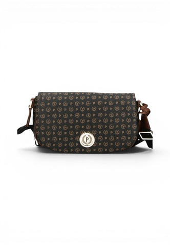 POLLINI Borsa Tracolla Donna Nero Marrone TE8531PP0LQ1100D-AI27