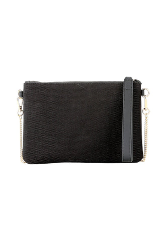 LOVE MOSCHINO Borsa Pochette Donna Nero Bianco JC4053PP1PLK100A-AI27