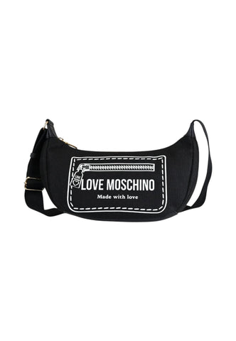 LOVE MOSCHINO Borsa A Spalla Donna Nero Bianco JC4080PP1PLK100A-AI27