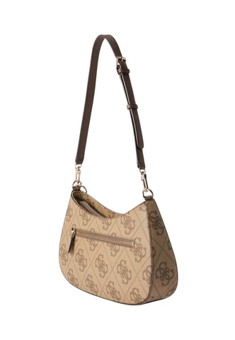 GUESS Borsa A Spalla Donna Beige Marrone HWSS9672180-AI27-LGW