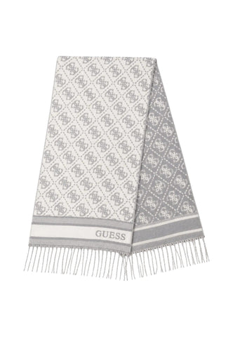 GUESS Sciarpa Donna Grigio Bianco AW5665POL03-AI27-GOO